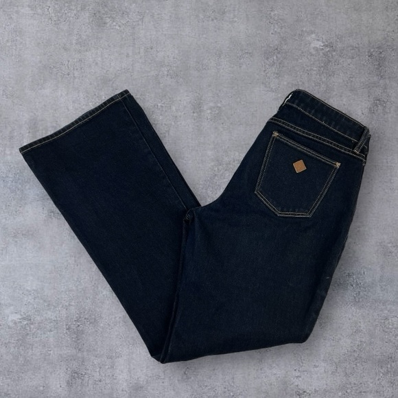 Abrand A ’99 Alice Low Rise Waist Boot Cut Jeans Women’s Dark Rinse Wash Sz: 30 - Picture 10 of 16